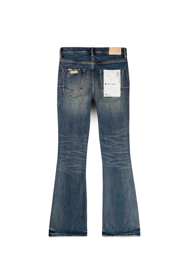 Purple Brand P004 Mid Indigo PRFL224 Patch Repair Flare - Mid Indigo