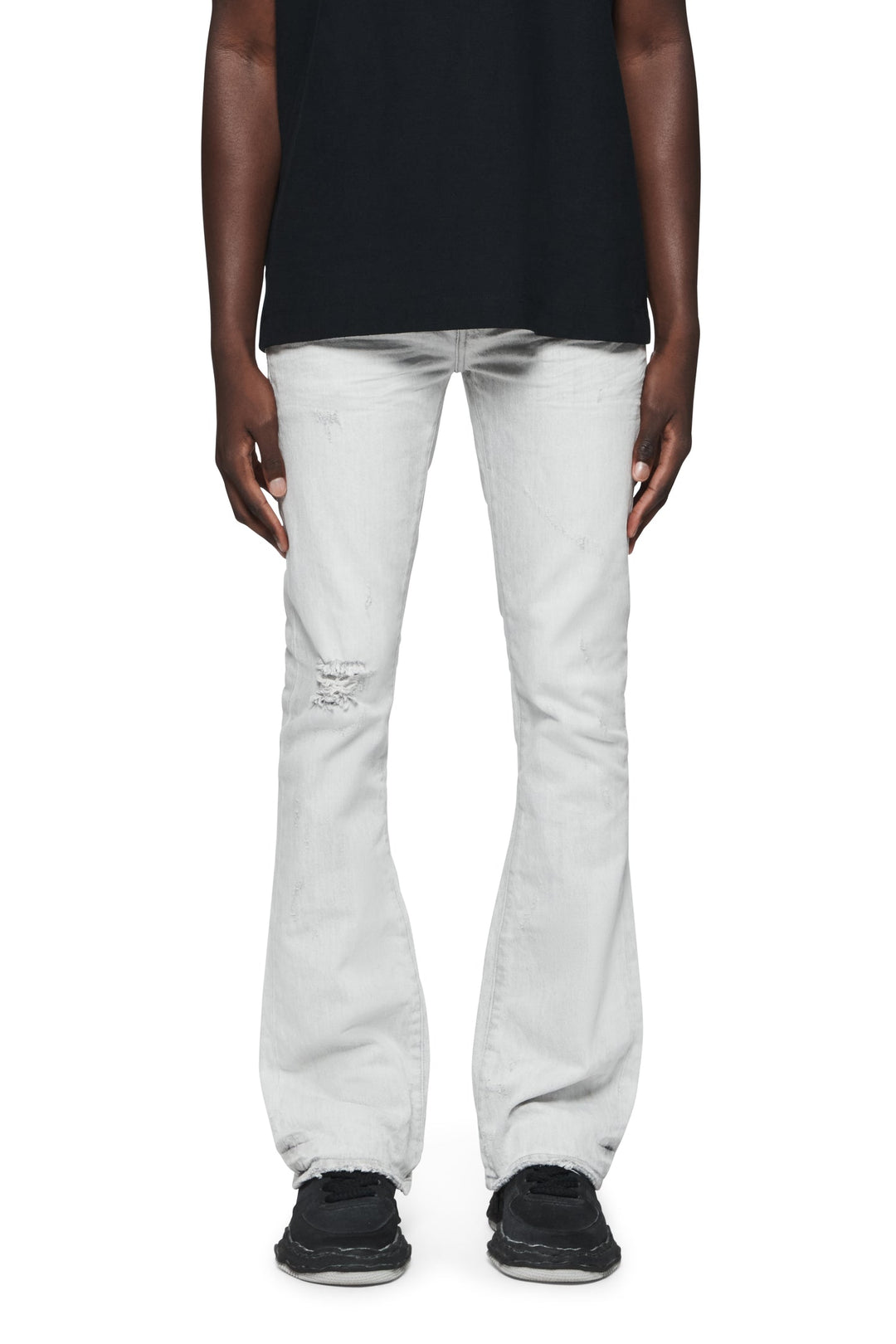 Purple Brand P004 Grey VFLG324 Vintage Flare Blowout - Grey