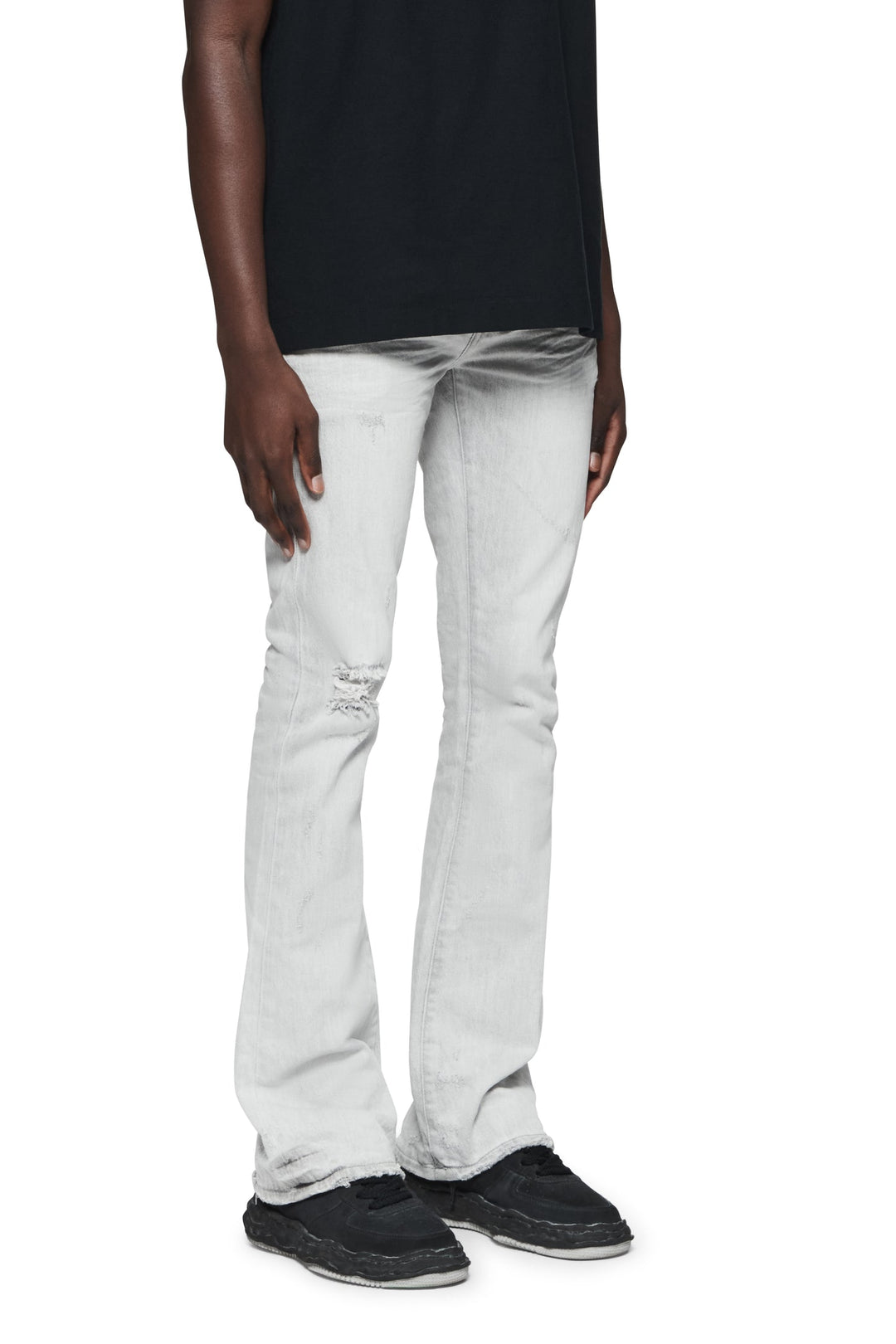 Purple Brand P004 Grey VFLG324 Vintage Flare Blowout - Grey
