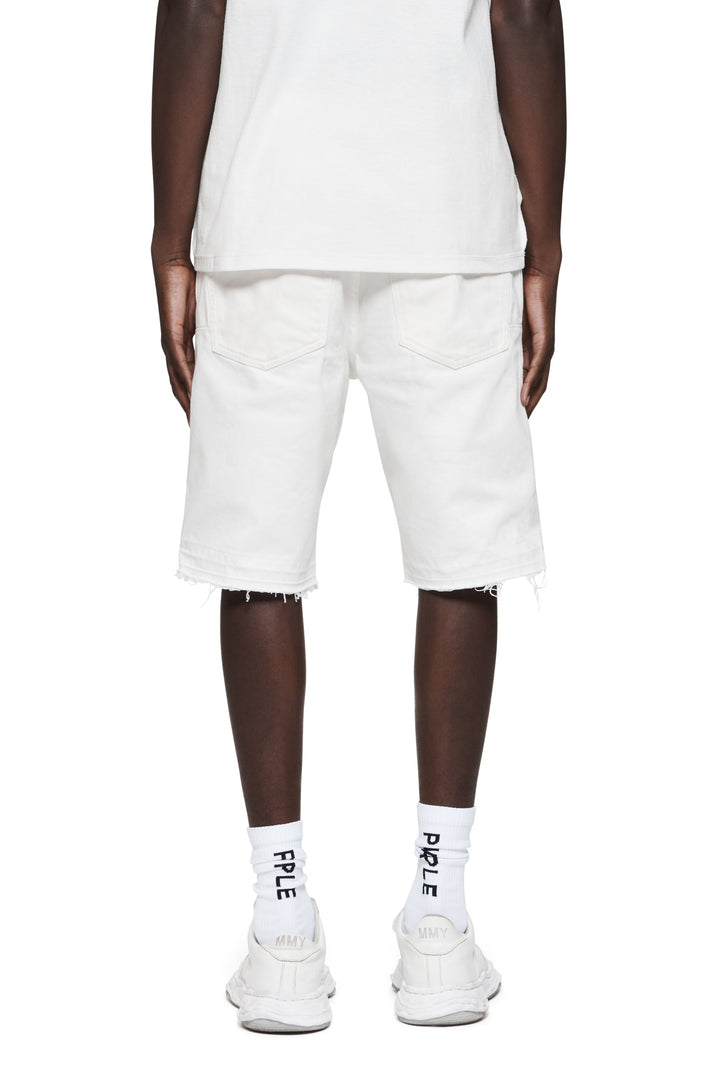 Purple Brand P045 White TSWH324 Tearaway Shorts - White