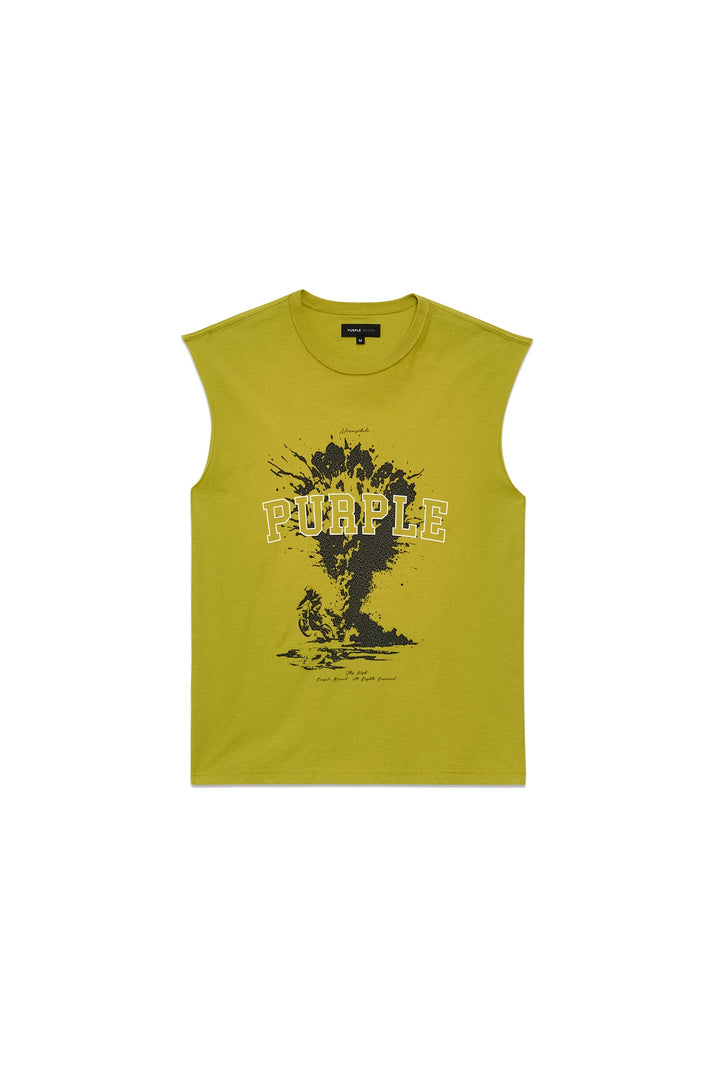 Purple Brand P103 Green JSSP324 Sky High Tank Top - Green