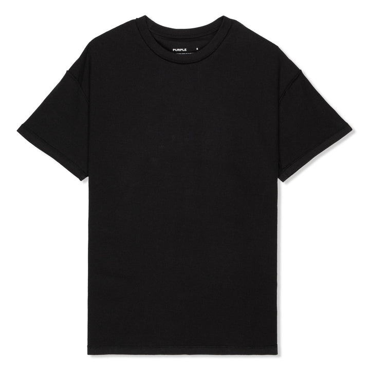 Purple Brand Inside Out Jersey Tee Pre Pack of 2 - Black