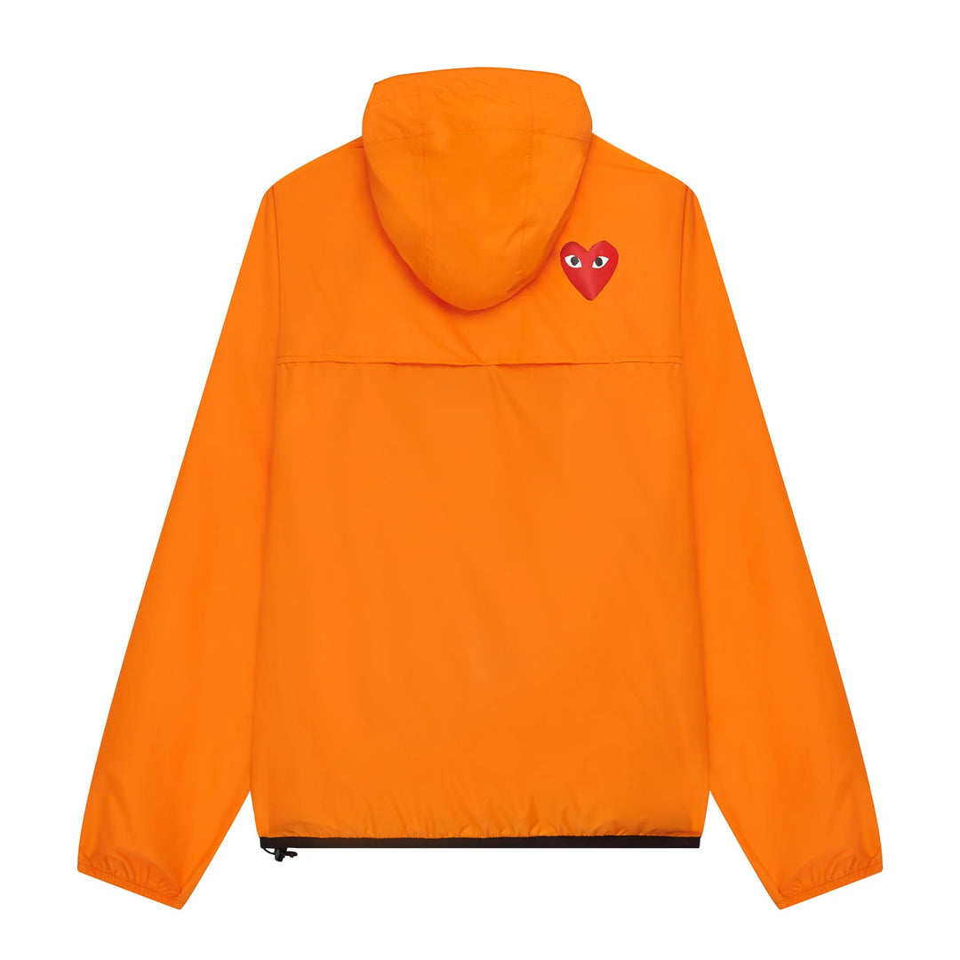 COMME DES GARCONS PLAY X K-WAY Le Vrai 3.0 Leon Jacket - Orange - AZ-J502-051-1