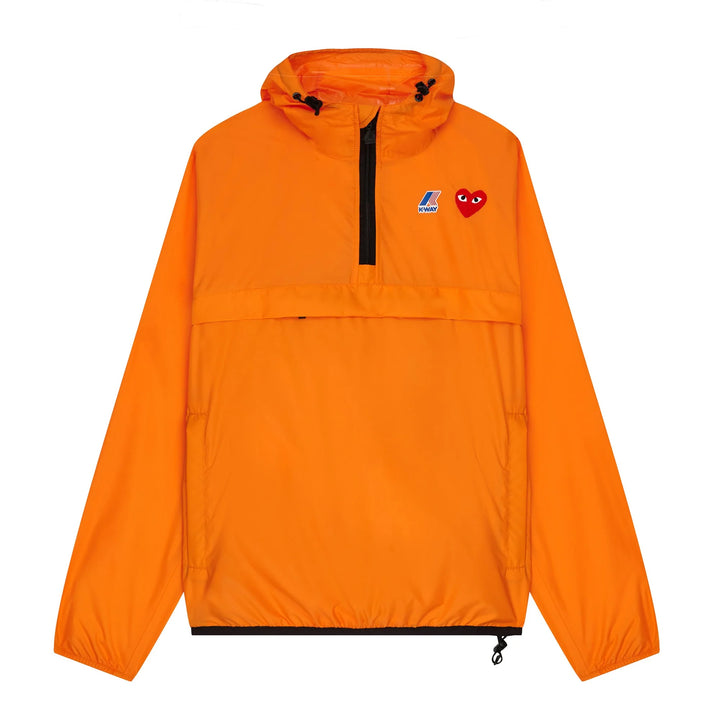 COMME DES GARCONS PLAY X K-WAY Le Vrai 3.0 Leon Jacket - Orange - AZ-J502-051-1