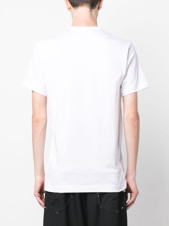 Comme Des Garçons SHIRT Brett Westfall Pigment Print T-Shirt - White - FK-T006-051-2