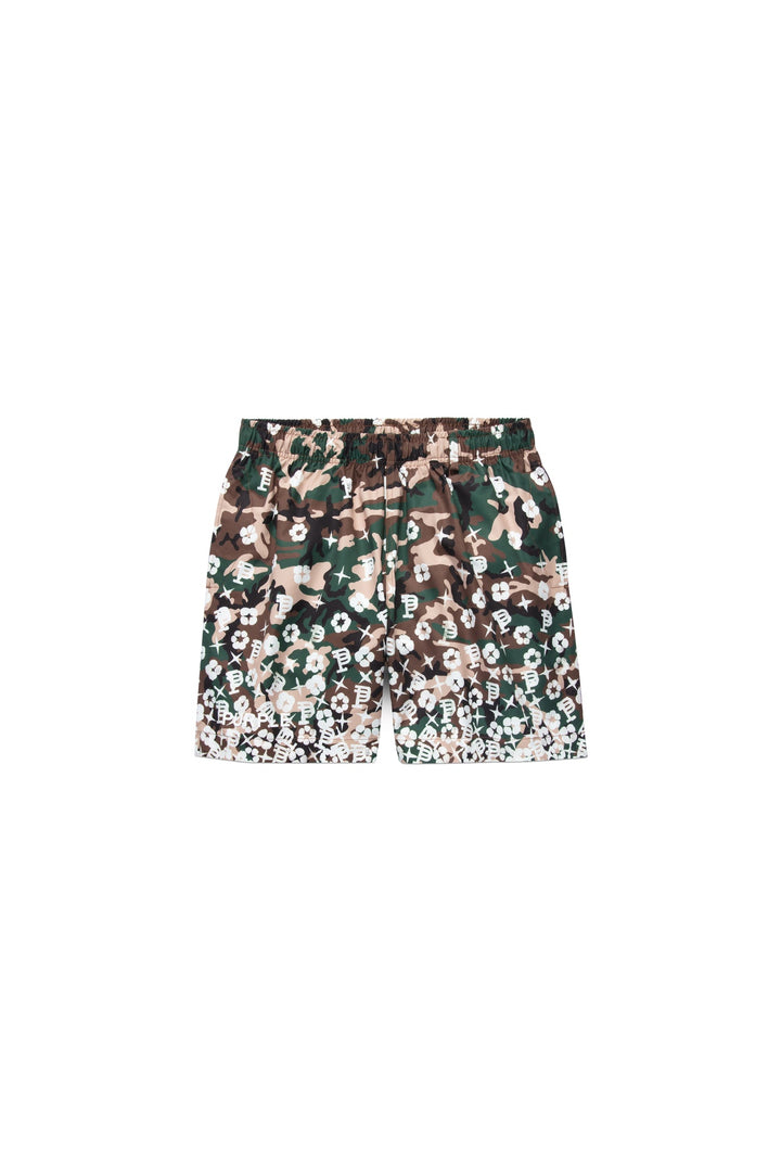 Purple Brand P504 AOP PCSM323 Scattered Monogram Camo All-Around Short