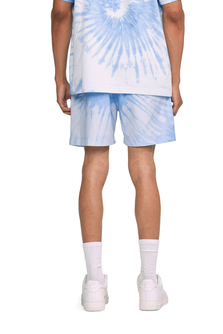 Purple Brand P504 Blue PPST323 All Round Short - Blue Tie Dye