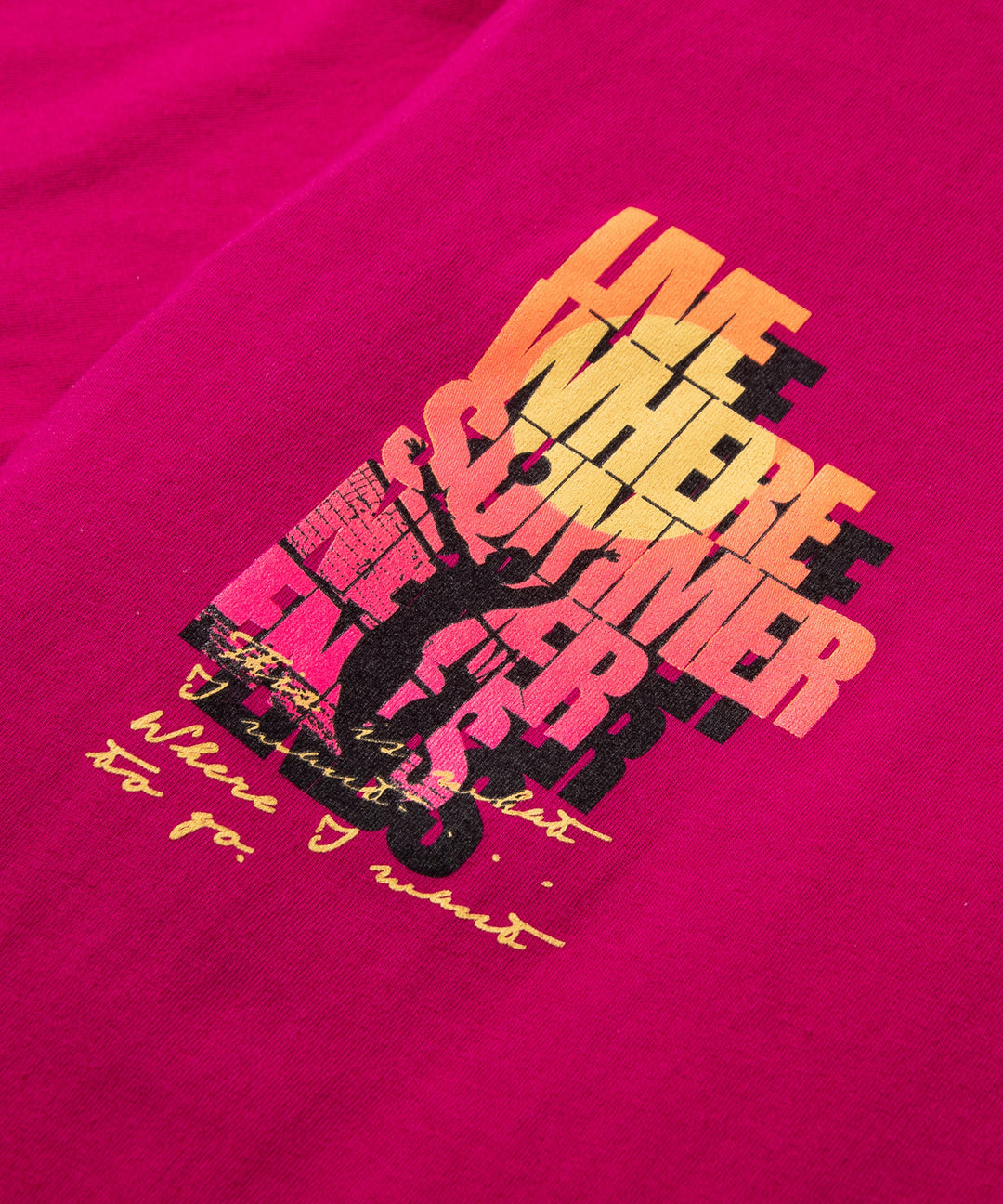 Paper Planes Endless Summer Tee - Pink Sky