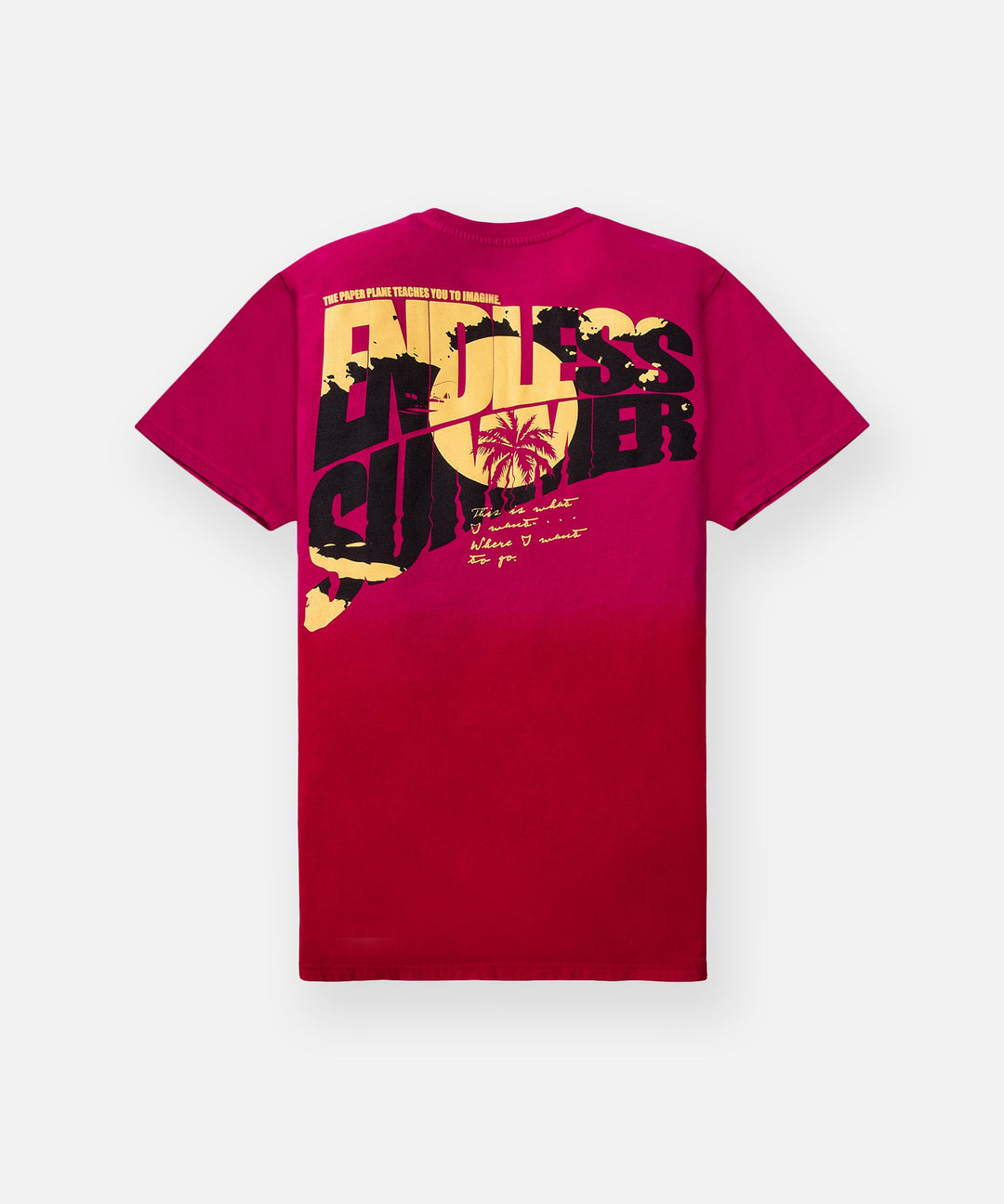 Paper Planes Endless Summer Tee - Pink Sky