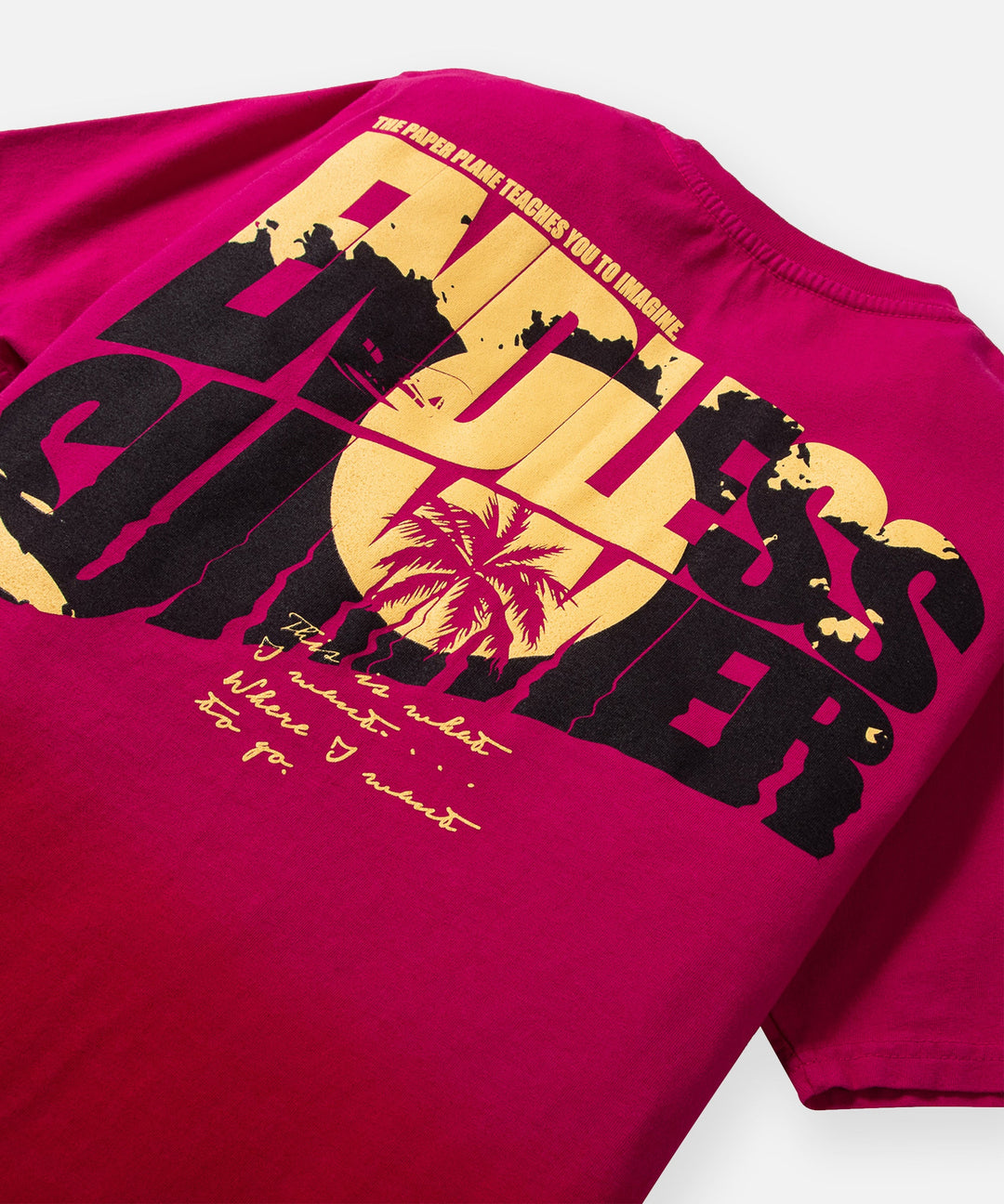 Paper Planes Endless Summer Tee - Pink Sky