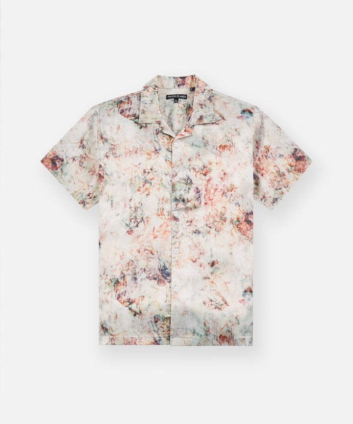 Paper Planes Wallpaper Floral Resort Shirt - Multi