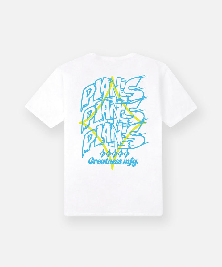 Paper Planes PPL Stacked Tee - White