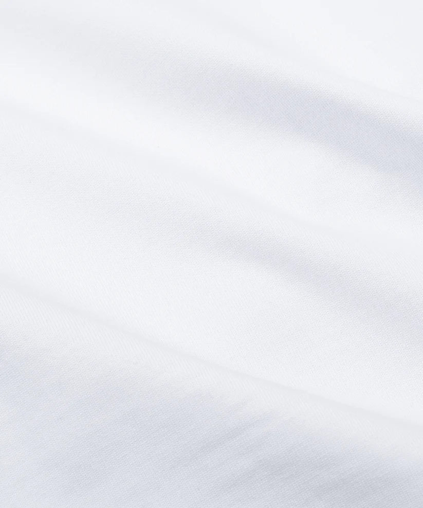 Paper Planes Heavyweight Textured Oversized Logo Tee - White