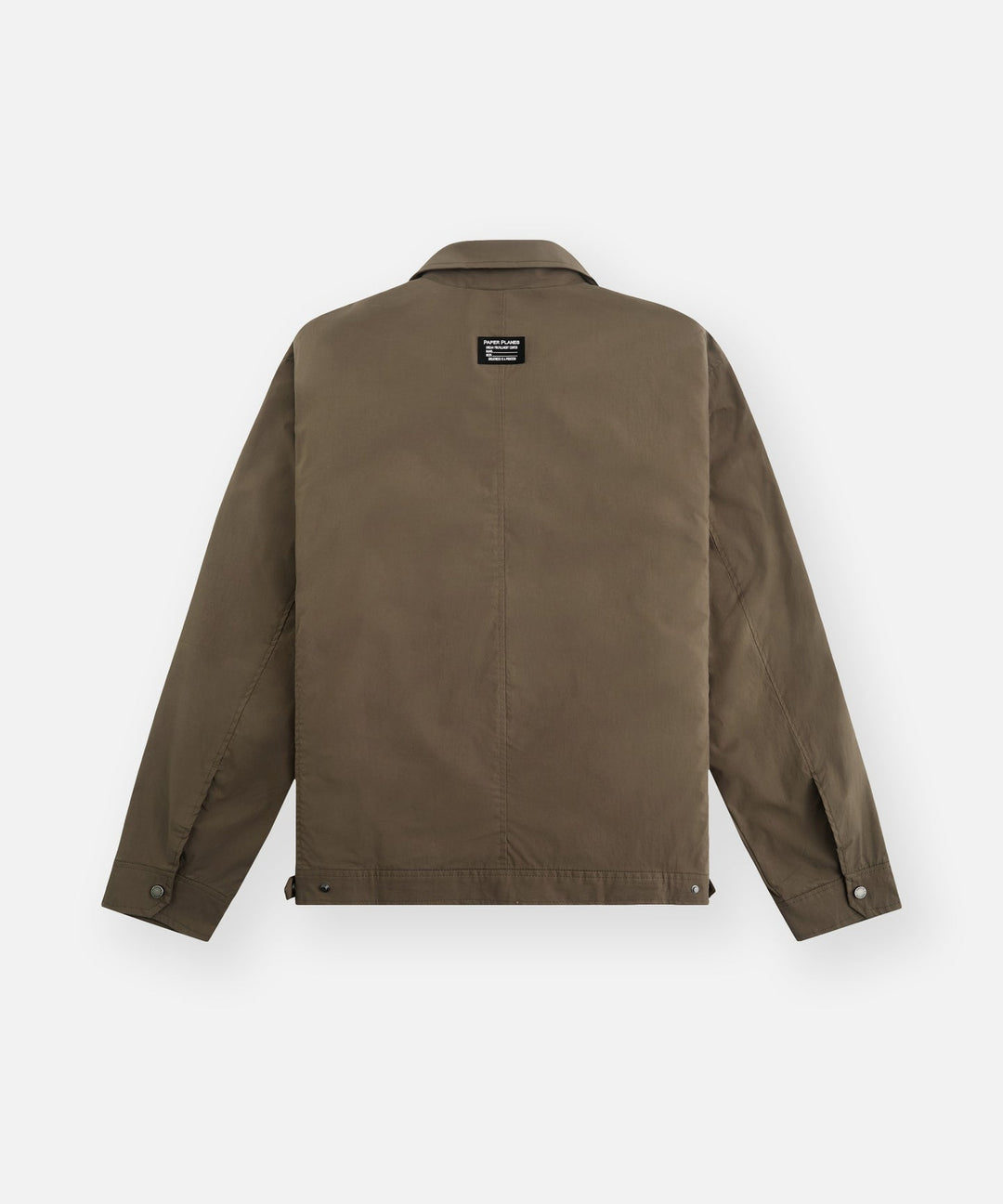 Paper Planes Lined Utility Jacket - Moss