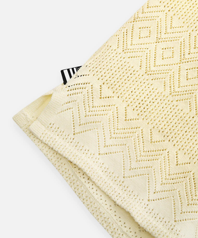 Paper Planes The Flyest Crochet Button Down - Yellow