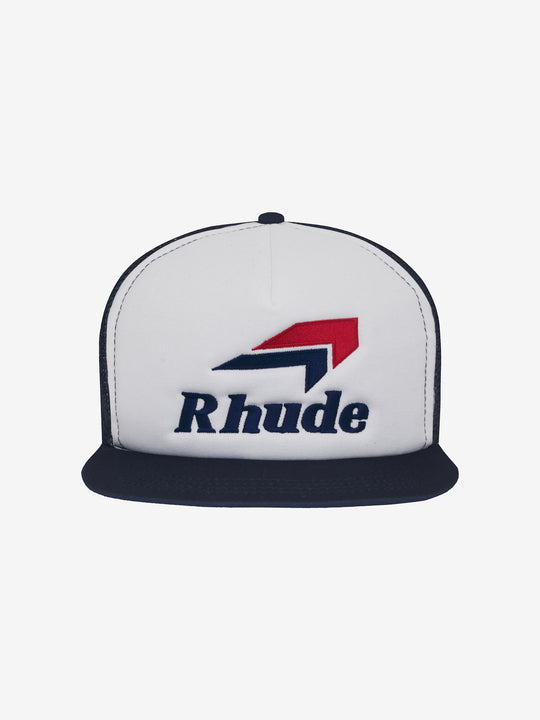 Rhude Speedmark Hat - Navy/White