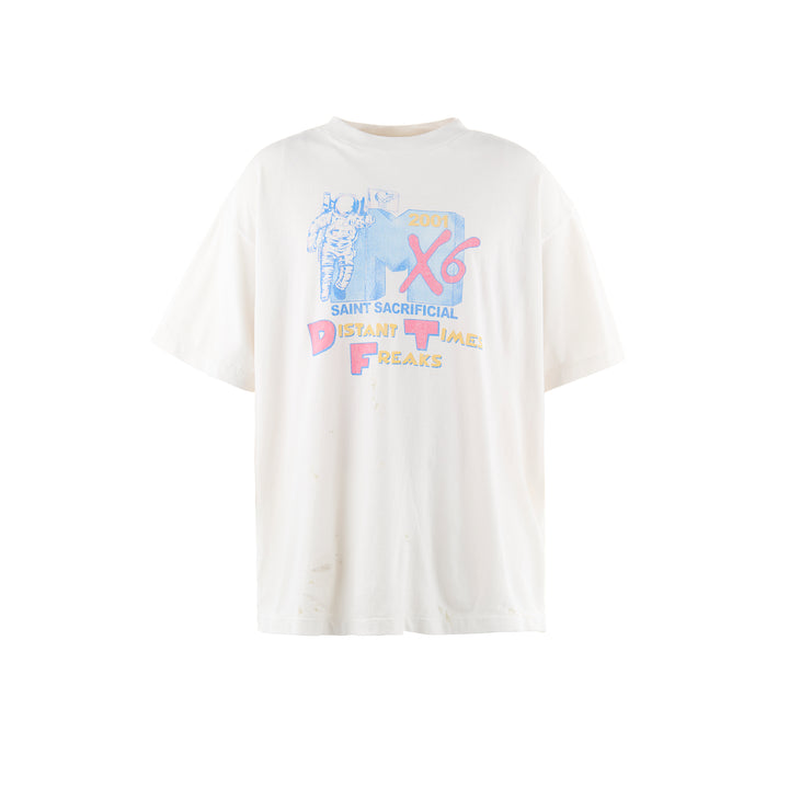 Saint Micheal Astro Tee - White