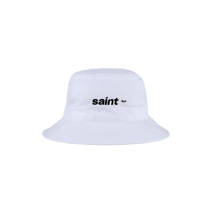 Saint Micheal Saint Bucket Hat - White