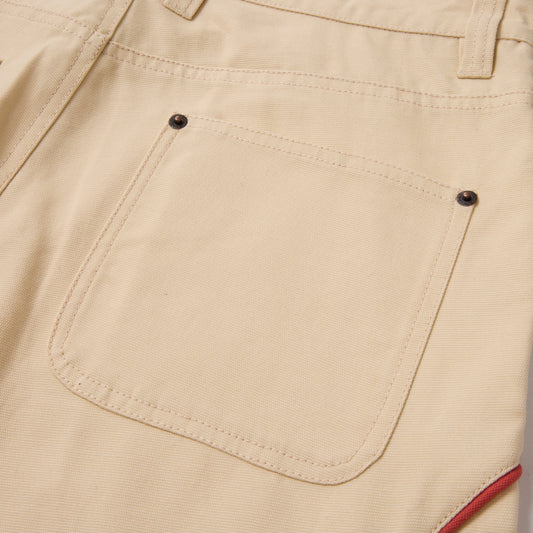 Honor The Gift Canvas Piping Pant - Bone