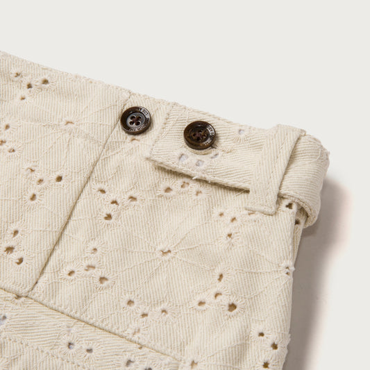 Honor The Gift Legacy Eyelet Short - Bone