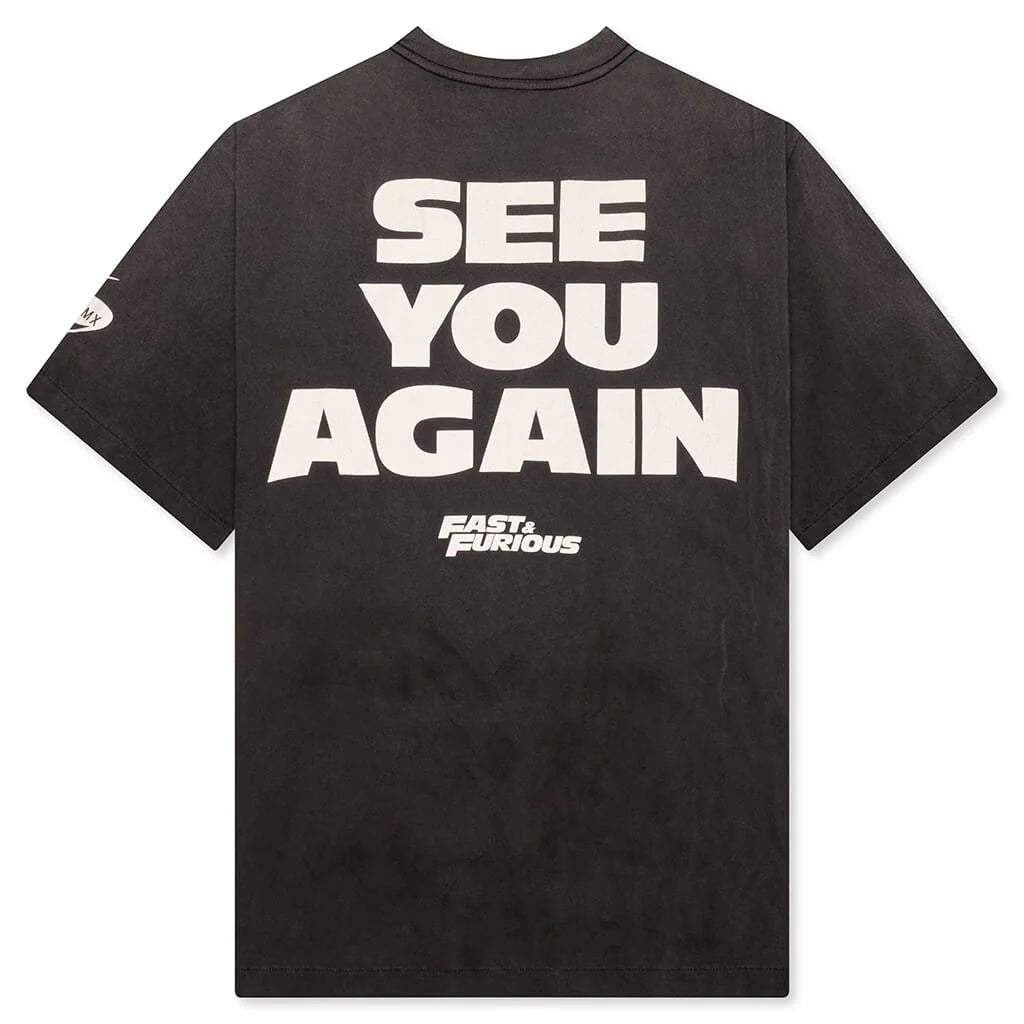 Saint Micheal  X Fast & Furious 7 SS Tee - Black