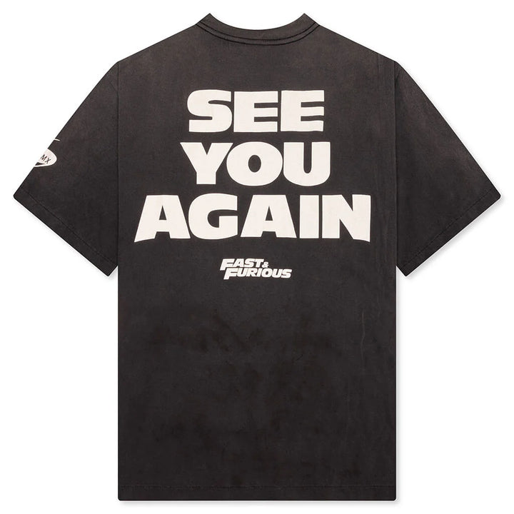 Saint Micheal  X Fast & Furious 7 SS Tee - Black