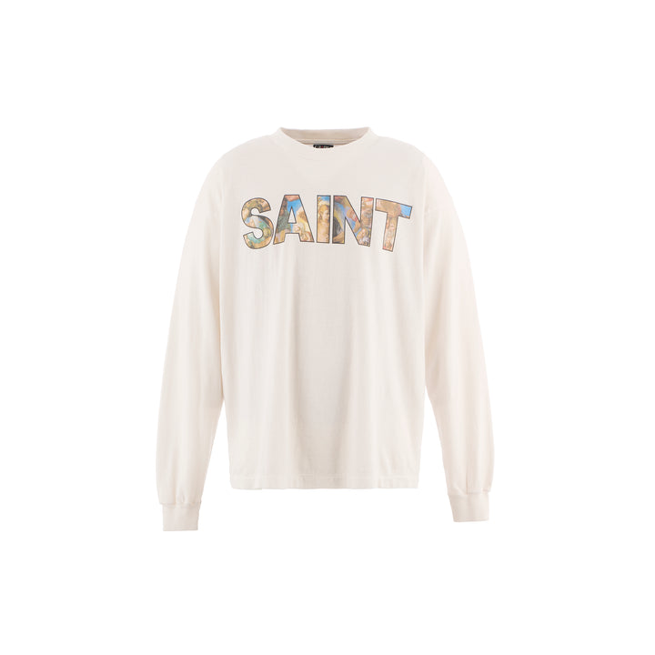 Saint Micheal New Body Rules LS Tee - White
