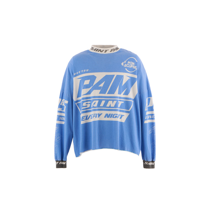 Saint Micheal  X PAM Perks and Mini Saint Pam LS Tee - Blue