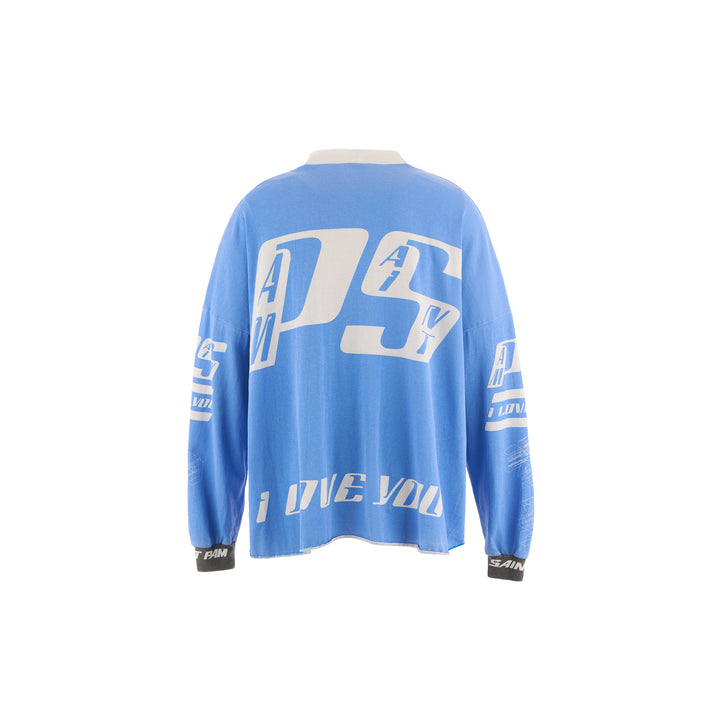 Saint Micheal  X PAM Perks and Mini Saint Pam LS Tee - Blue