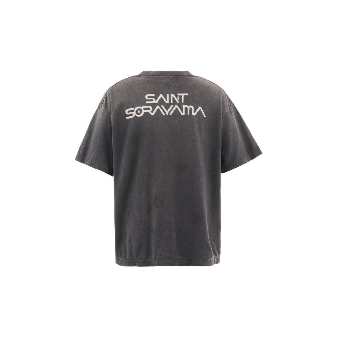 Saint Micheal X SORAYAMA T-Rex SS Tee - Black