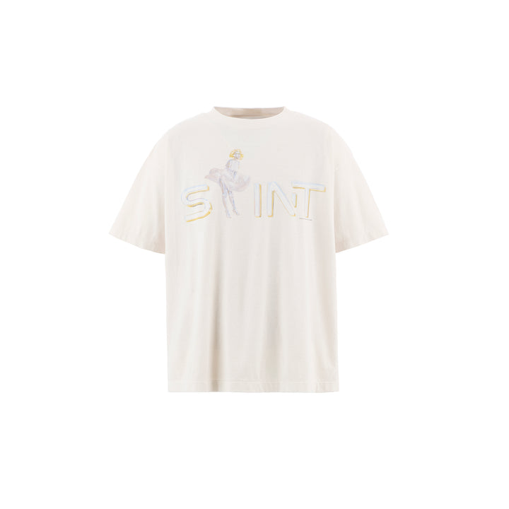 Saint Micheal X SORAYAMA Lovers SS Tee - White