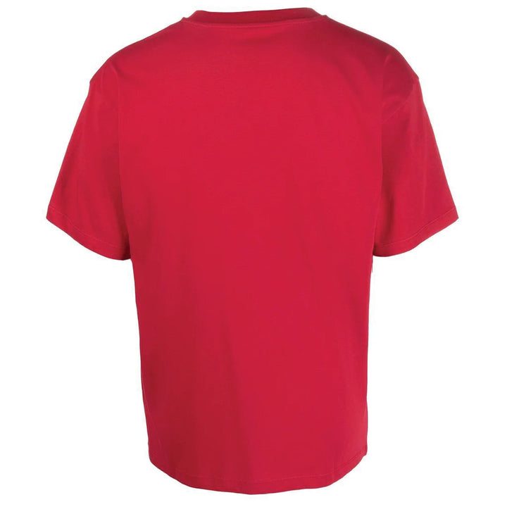 Rassvet Men Skull Tee Shirt Knit - Dark Red