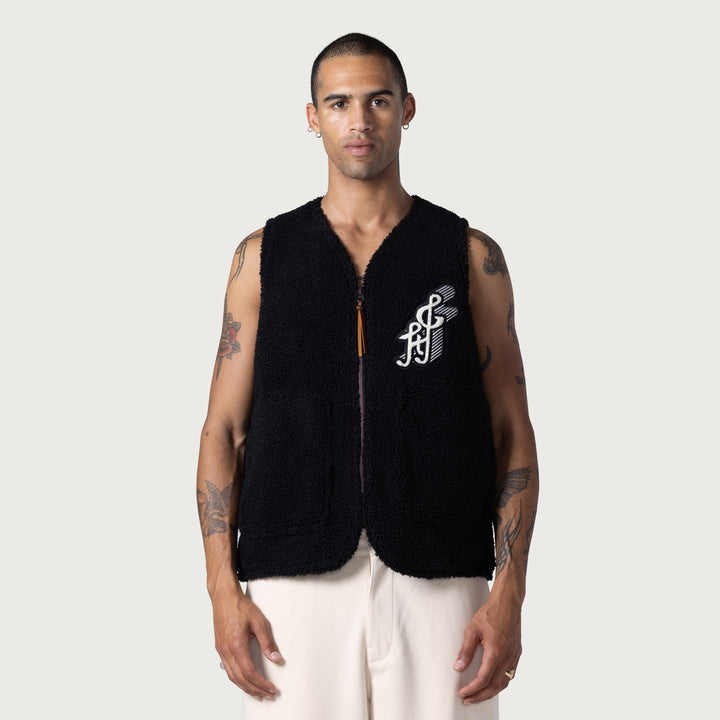 Honor The Gift Teddy Notes Vest - Black