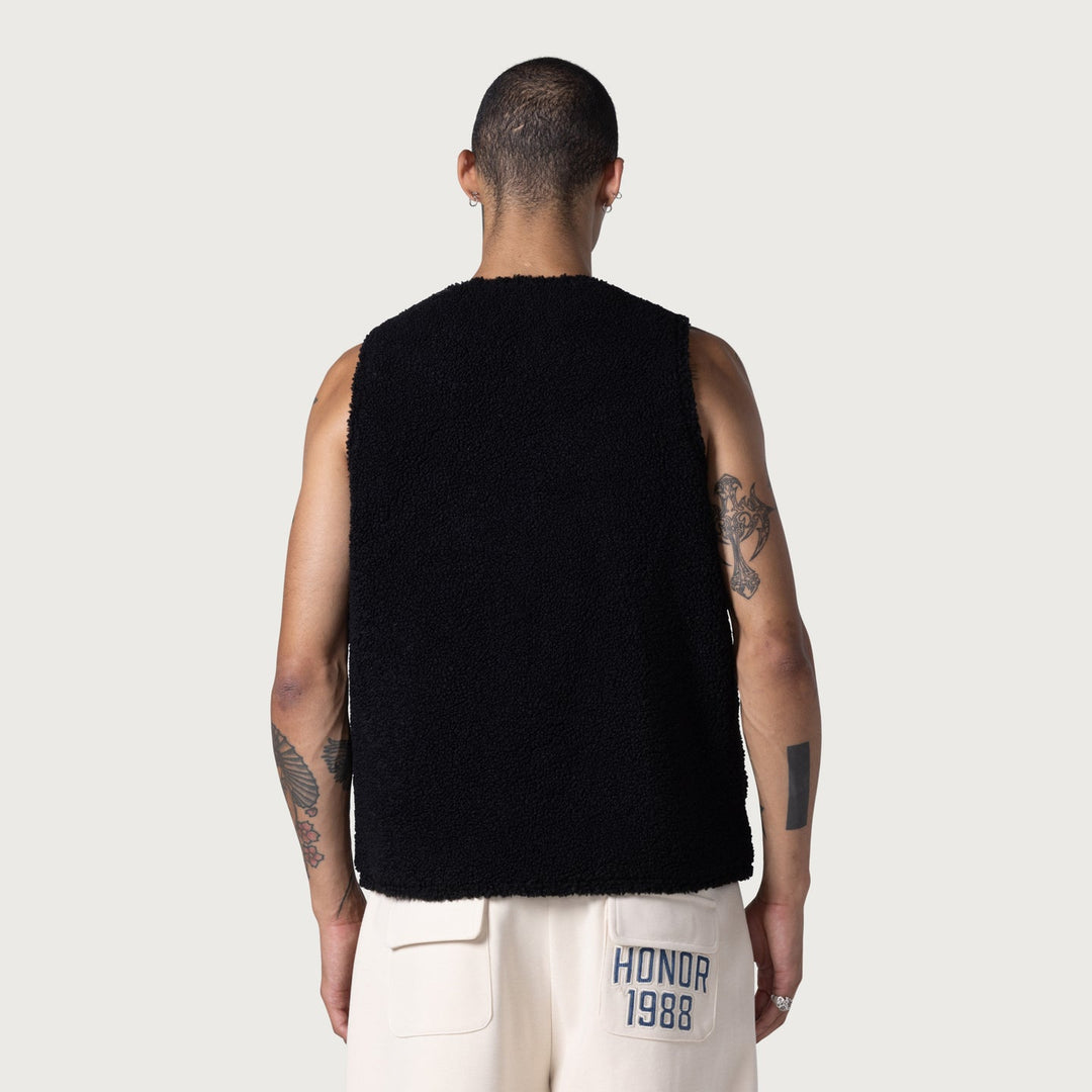Honor The Gift Teddy Notes Vest - Black