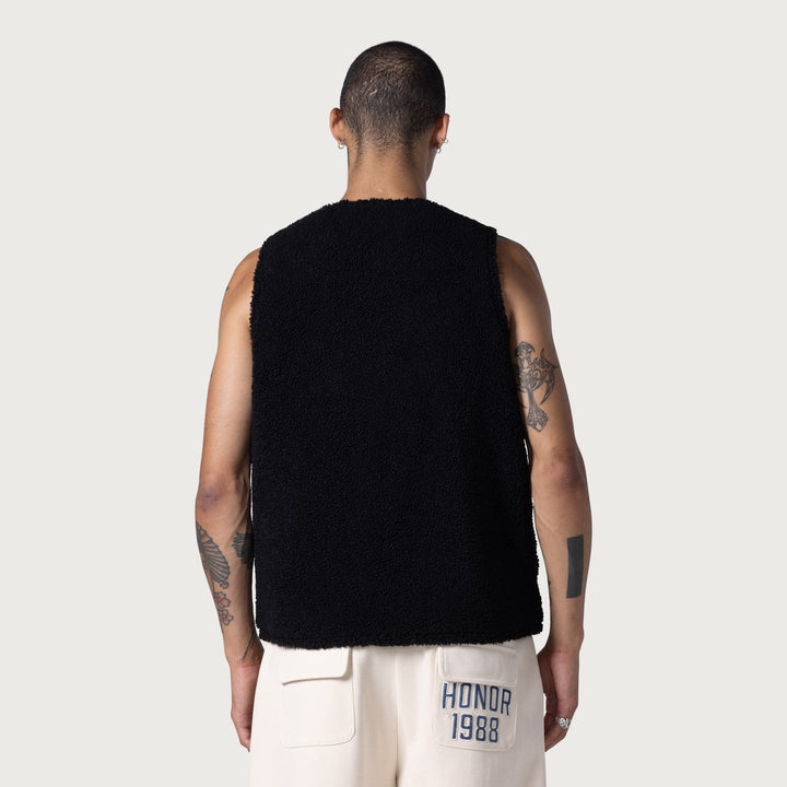 Honor The Gift Teddy Notes Vest - Black