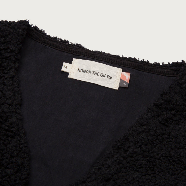 Honor The Gift Teddy Notes Vest - Black