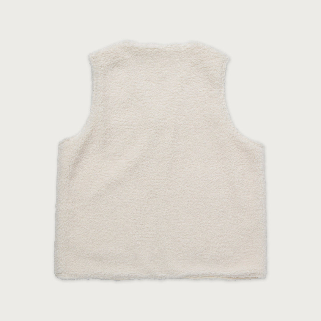 Honor The Gift Teddy Notes Vest - Cream