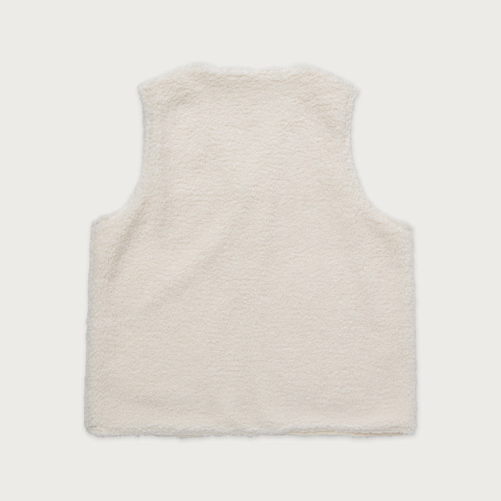 Honor The Gift Teddy Notes Vest - Cream
