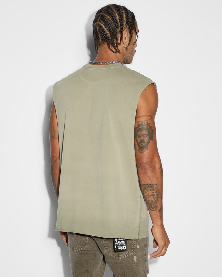 KSUBI target biggie slash ss tee - army fade