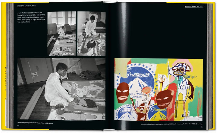 Warhol on Basquiat. The Iconic Relationship Told in Andy Warhol’s Words and Pictures - Hardcover, Taschen