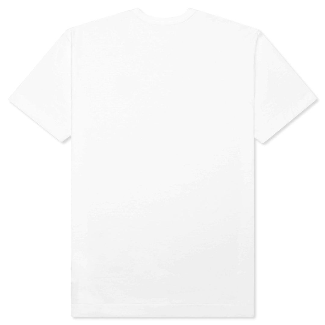 COMME DES GARCONS PLAY Red Emblem Heart T-Shirt - White/Green - AZ-T106-051_3