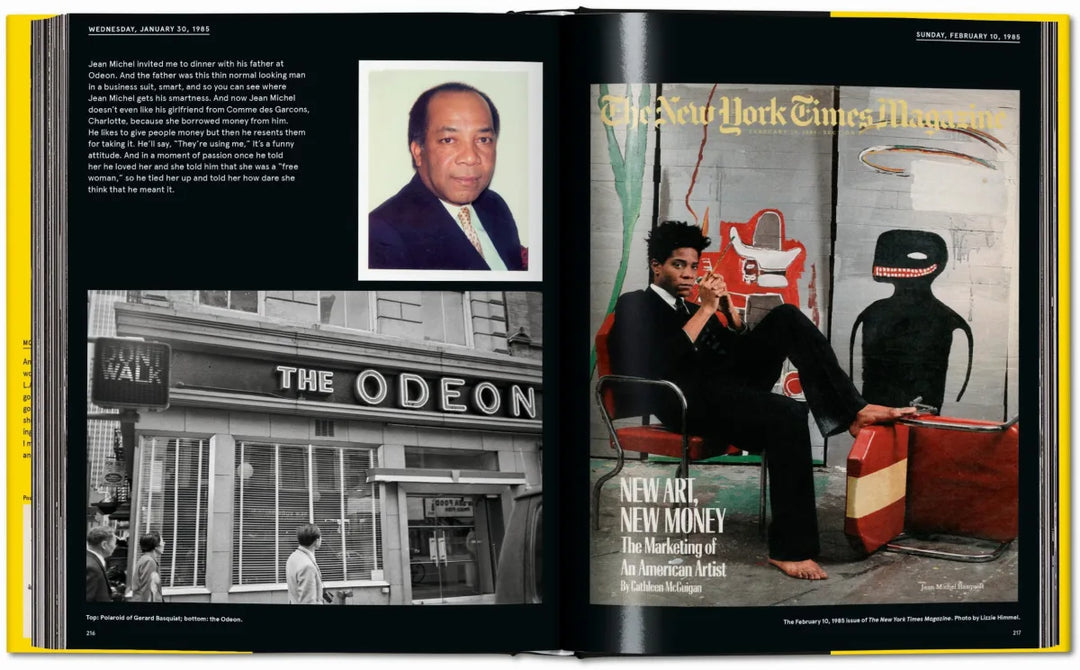 Warhol on Basquiat. The Iconic Relationship Told in Andy Warhol’s Words and Pictures - Hardcover, Taschen