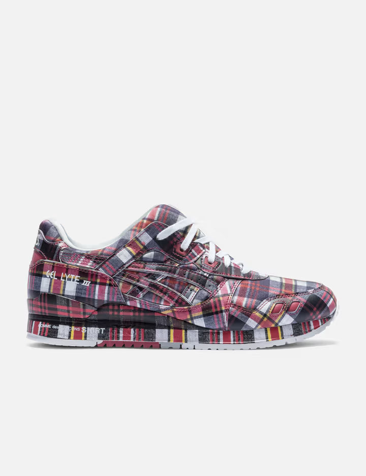 Asics X Come Des Garcon SHIRT GEL LYTE III Remastered - Red / Multi