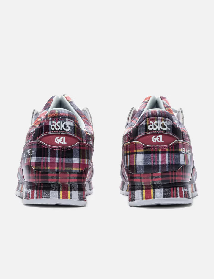 Asics X Come Des Garcon SHIRT GEL LYTE III Remastered - Red / Multi
