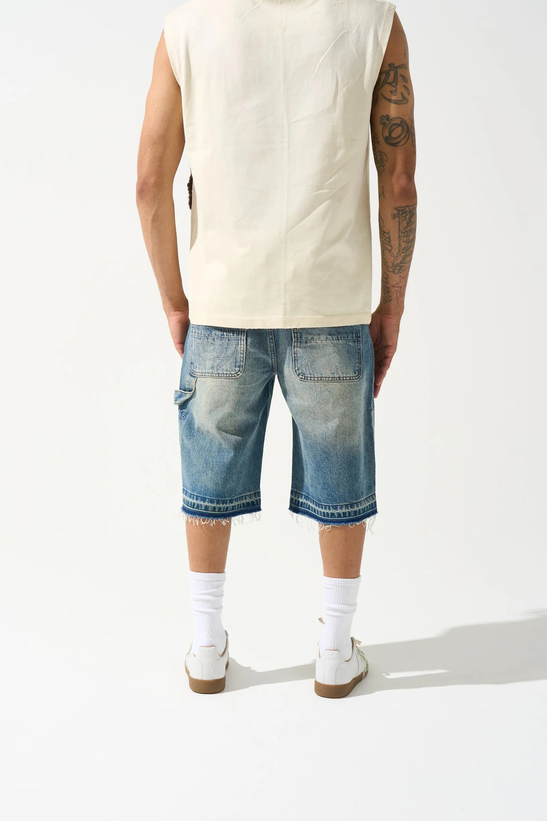 Serenede - TERRE Denim Shorts MidBlue