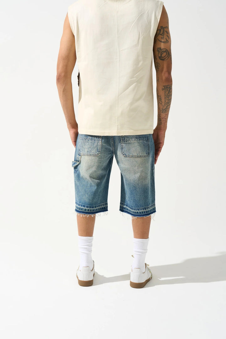 Serenede - TERRE Denim Shorts MidBlue