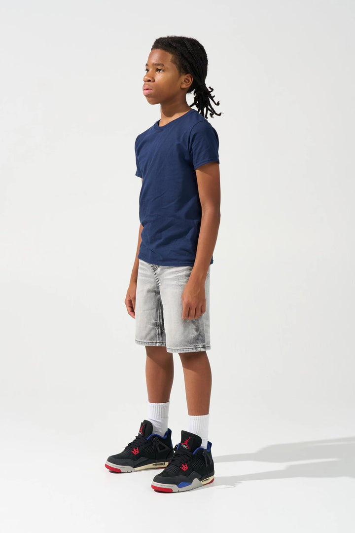 Serenede - TITAN Denim Shorts Grey