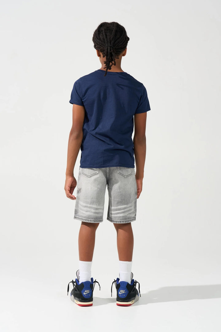 Serenede - TITAN Denim Shorts Grey