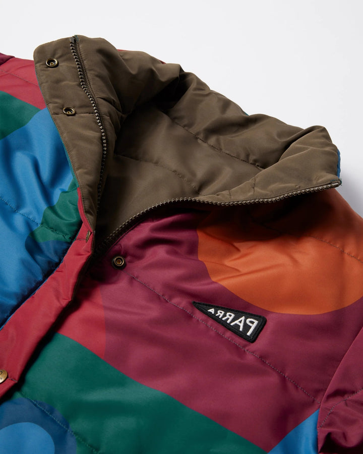 By Parra Protect the sun reversible puffer jacket - Brown