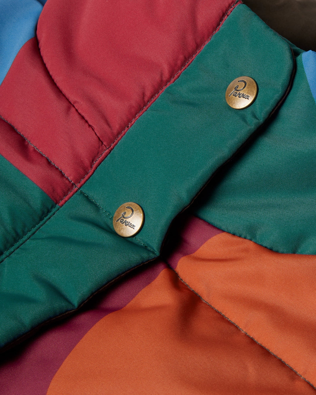 By Parra Protect the sun reversible puffer jacket - Brown